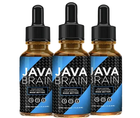 Java Brain Supplement Bottles